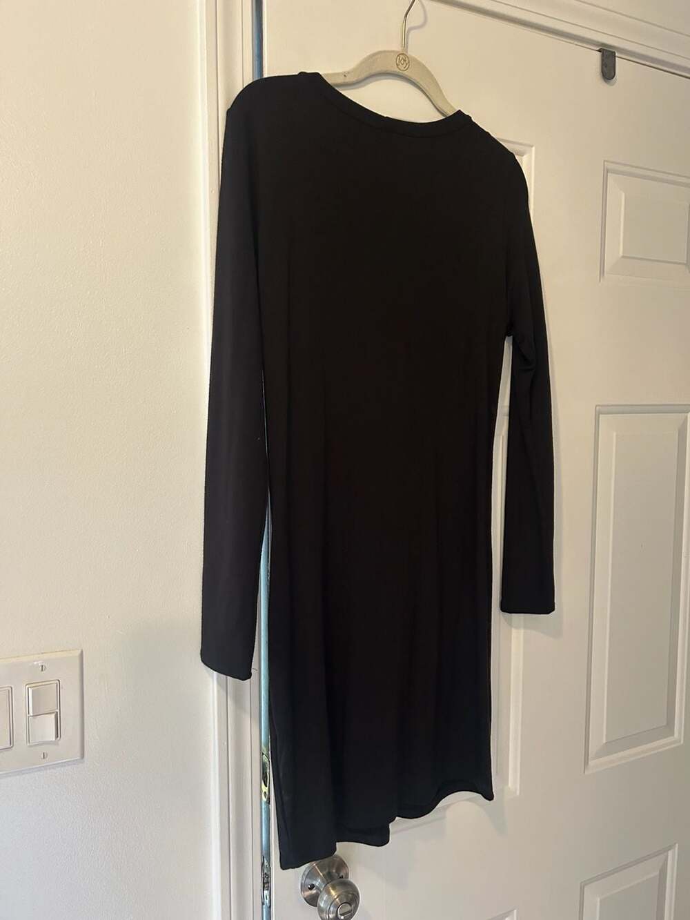 Babaton Silk Dress Size XXS Black Drawstring Waist Sleeveless